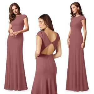 Azazie Meara Desert Rose Bridesmaid Dress